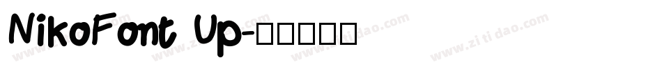 NikoFont Up字体转换